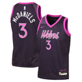 Minnesota Timberwolves NBA Nike 2025/26 City Edition Swingman Jersey - Black - Jaden McDaniels - Youth