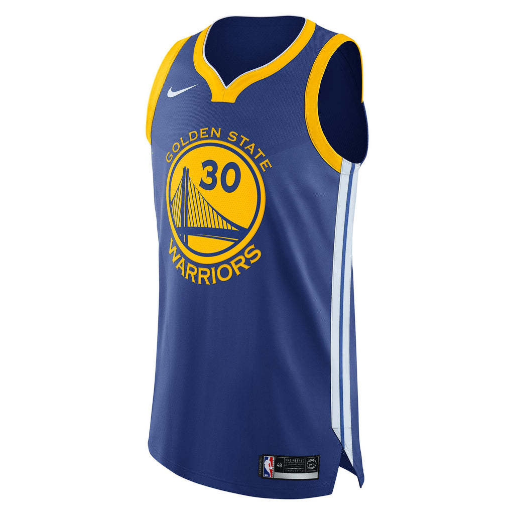 Golden State Warriors NBA Nike Icon Authentic Jersey - Stephen Curry - Men's