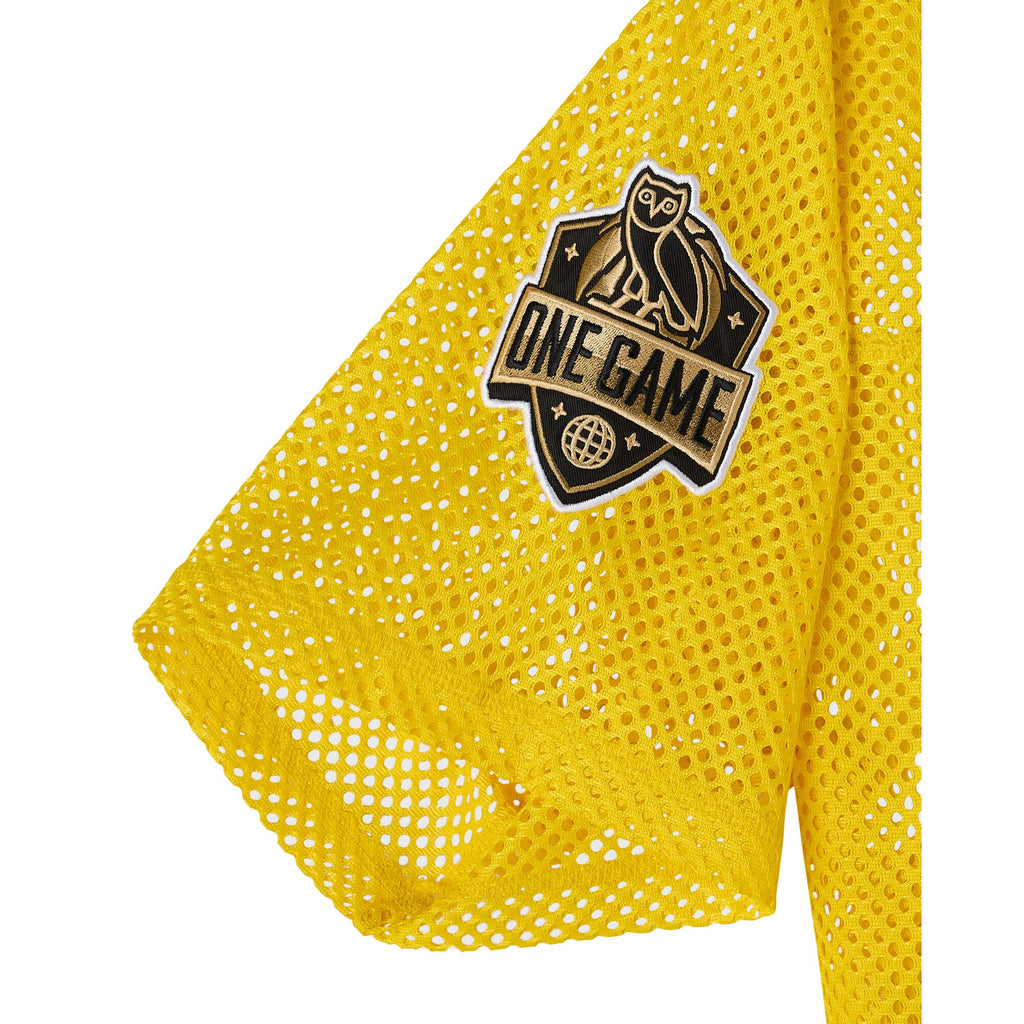 Los Angeles Lakers NBA X OVO Mesh Football Jersey - Men's