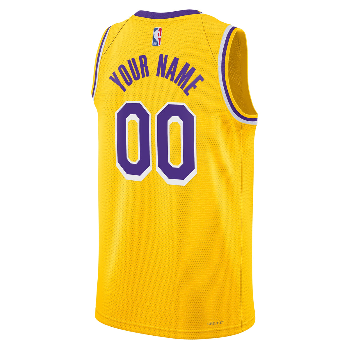 Los Angeles Lakers NBA Nike Icon Swingman Jersey - Custom - Youth