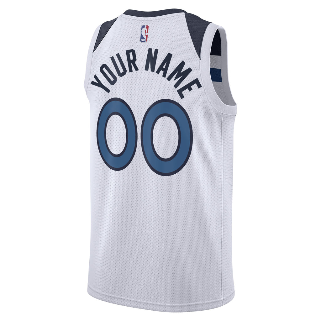 Minnesota Timberwolves NBA Nike Association Swingman Jersey - Custom - Unisex