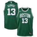 Boston Celtics NBA Nike Icon Edition Swingman Jersey - Kelly Green - Paul George - Youth