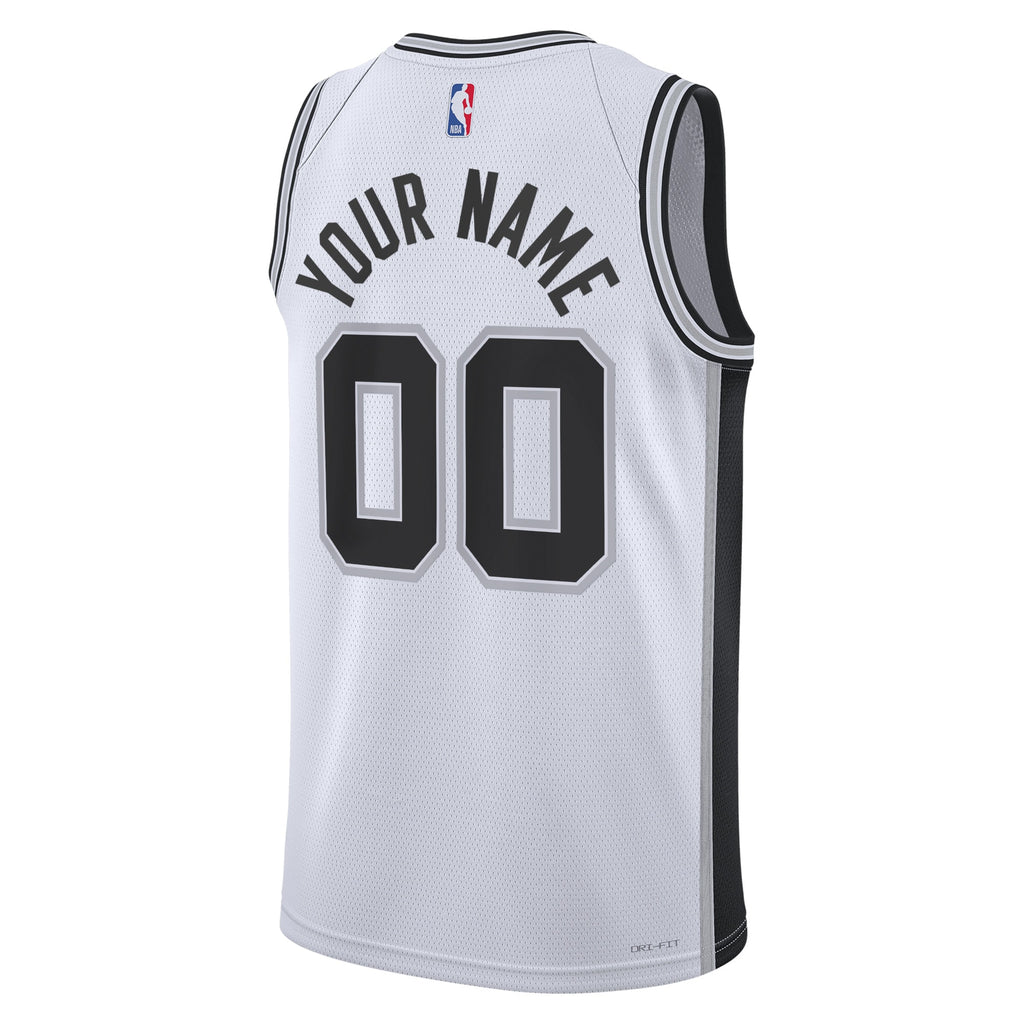 San Antonio Spurs NBA Nike Association Swingman Jersey - Custom - Unisex