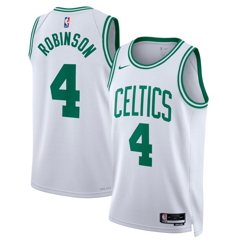 Boston Celtics NBA Association Edition Swingman Jersey - White - Mitchell Robinson - Unisex