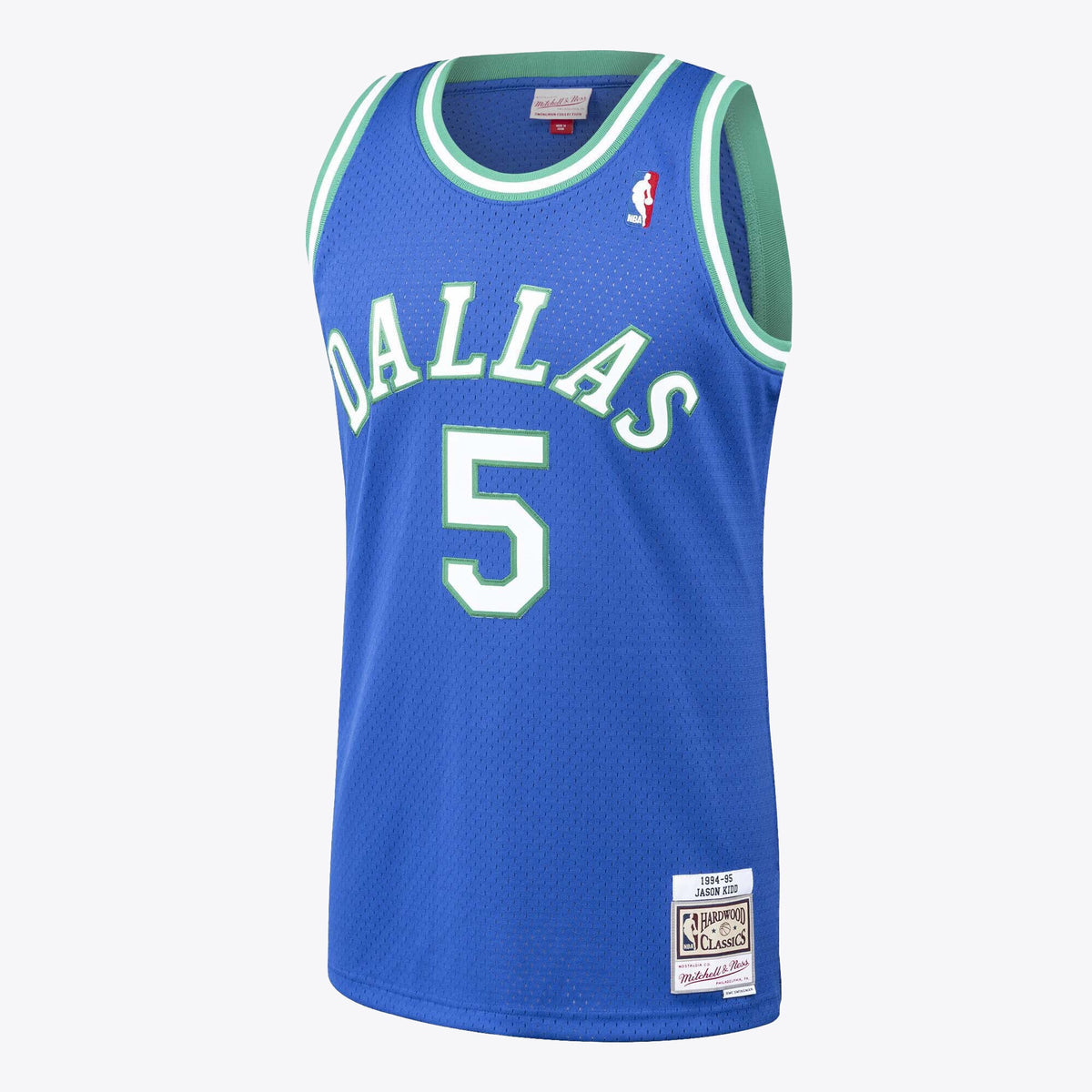 Dallas Mavericks NBA Hardwood Classics Road Jersey By Mitchell & Ness - Men's - Jason Kidd