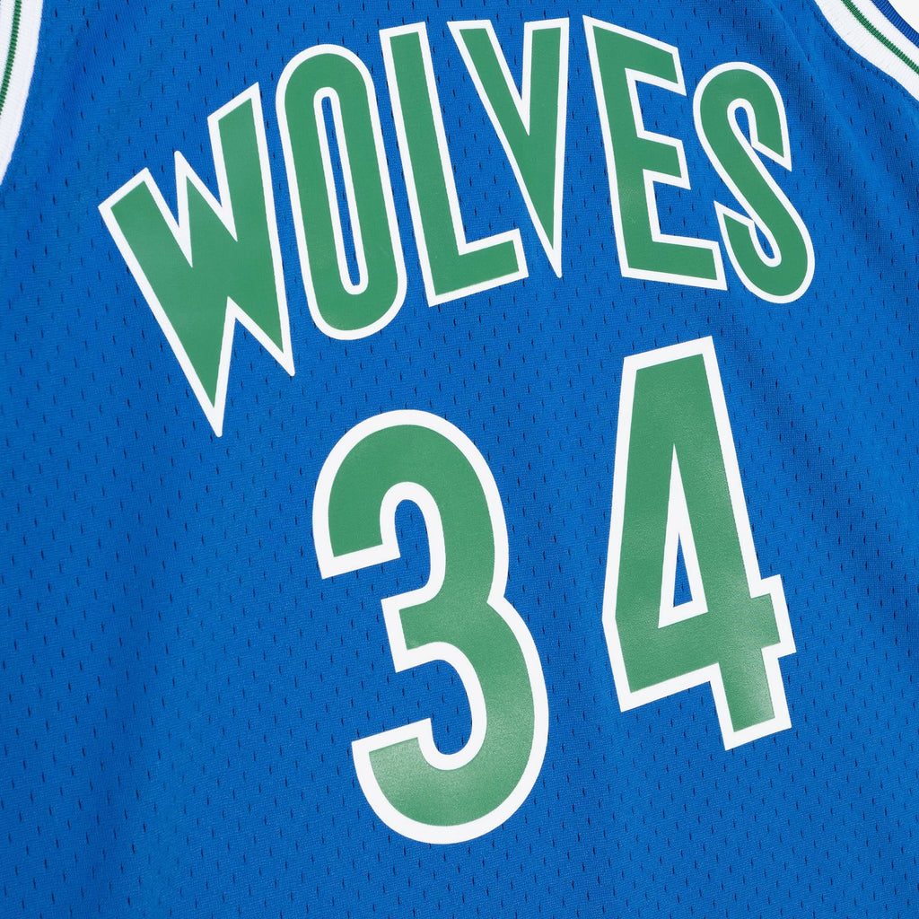 Minnesota Timberwolves NBA Mitchell & Ness Isaiah Rider Jr 1993 Dark Authentic Jersey - Midnight Blue
