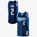 Dallas Mavericks NBA Mitchell & Ness Jason Kidd 2011 Swingman Authentic Jersey - Ash Blue