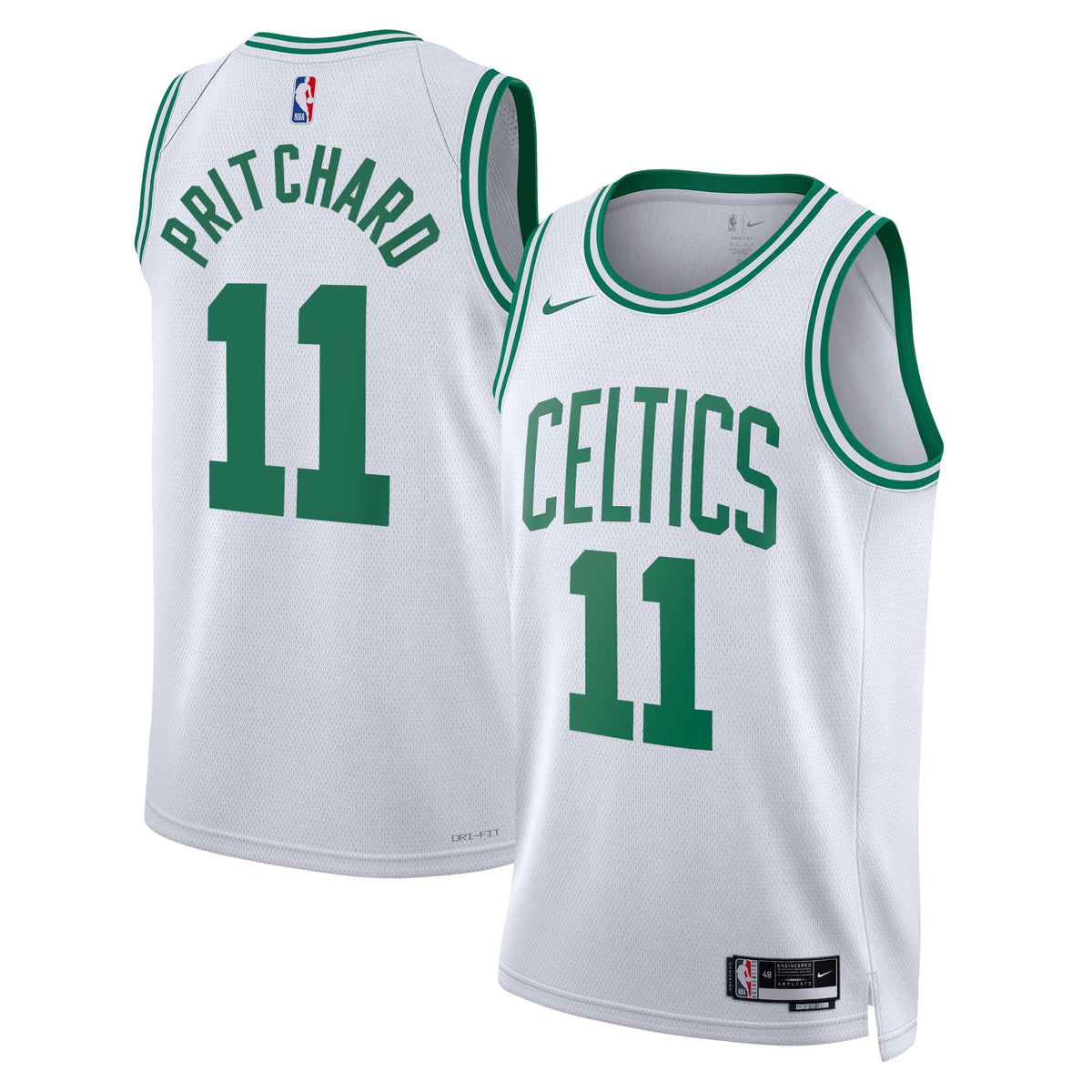 Boston Celtics NBA Nike Association Edition Swingman Jersey - White - Payton Pritchard - Unisex