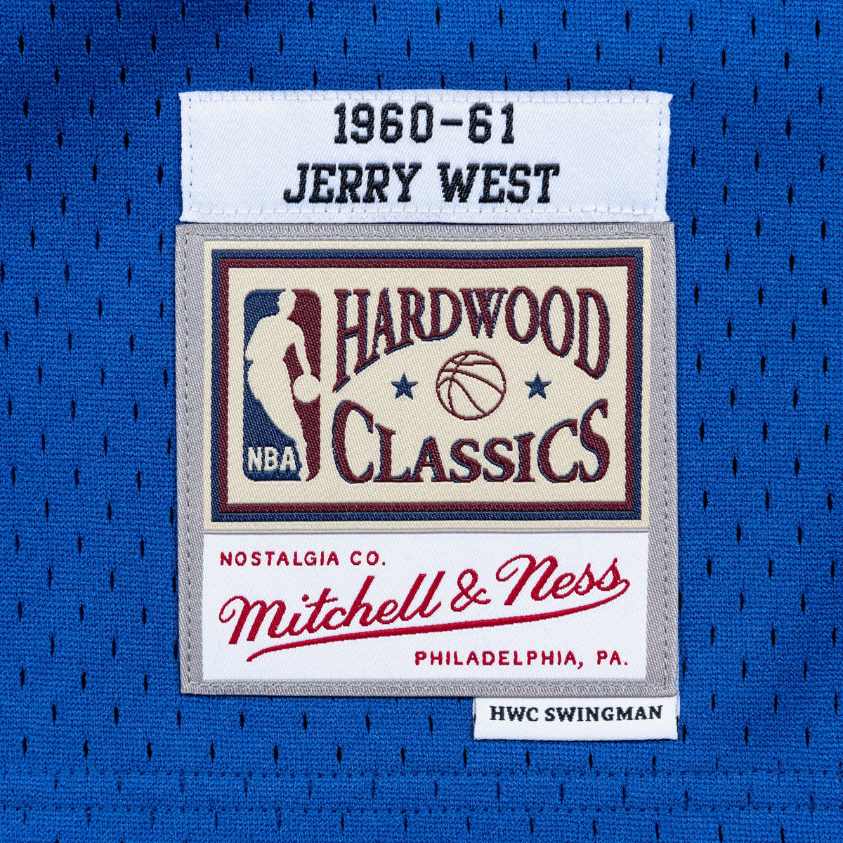 Los Angeles Lakers NBA Mitchell & Ness Swingman Jersey Road Jerry West 1960-61