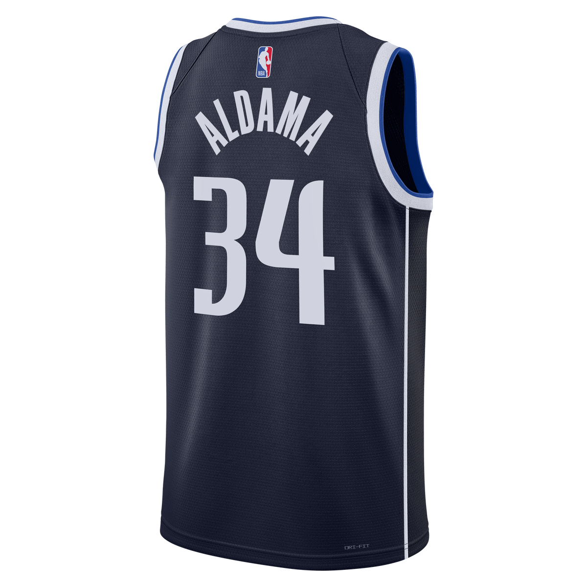 Dallas Mavericks NBA Jordan Brand Statement Edition Swingman Jersey - Navy - Santi Aldama - Unisex