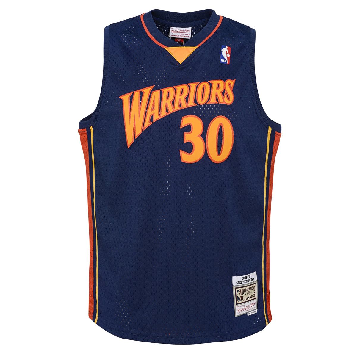 Golden State Warriors NBA Mitchell & Ness Swingman Road 2009 Jersey - Stephen Curry - Youth
