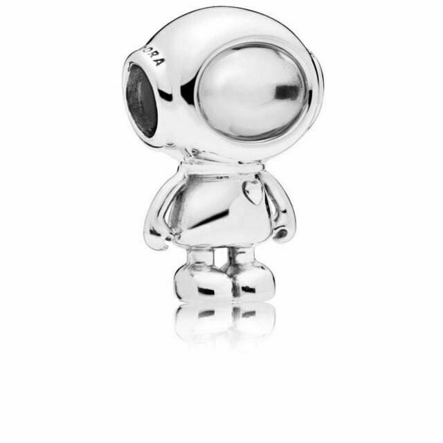 PANDORA Cosmo Tommy Charm Cubic Zirconia Silver Charms Bracelet Charm Jewelry Gift