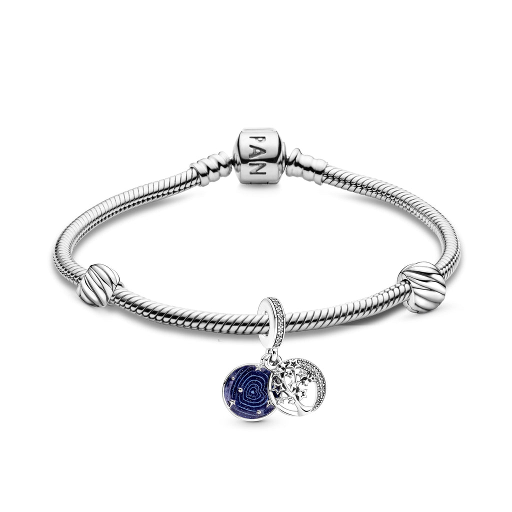 PANDORA Galaxy Moon Gift Set Sterling Silver Giftsets Fashion Jewelry Gift For Women